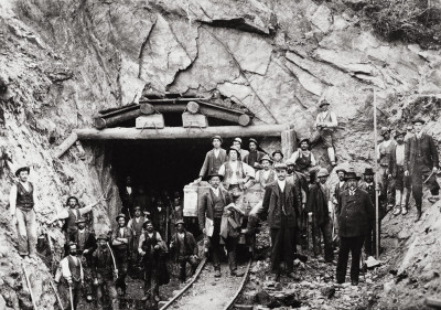 Eingang zum Unterbergstunnel, © IMAGNO/Austrian Archives