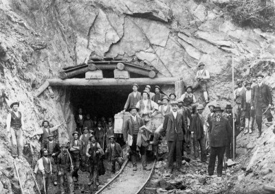 Arbeiter der Tauernbahn, © IMAGNO/Austrian Archives