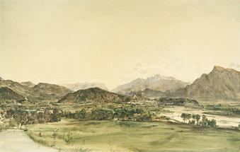Blick auf Salzburg von Maria Plain