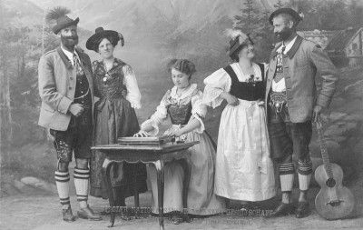 Tiroler Nationalsänger und Tänzer, © IMAGNO/Austrian Archives