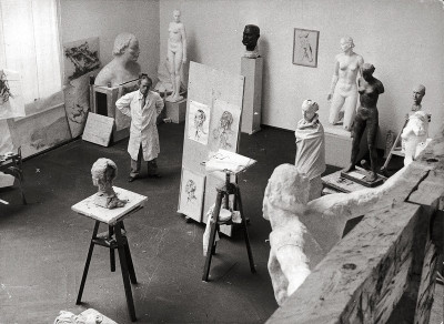 Josef Thorak in seinem Atelier, © IMAGNO/Austrian Archives