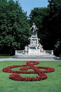 Mozart-Denkmal im Burggarten