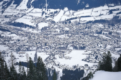 Kitzbühel im Winter, © IMAGNO/Gerhard Trumler