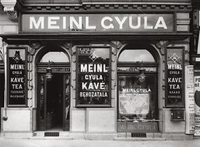 Julius oder Gyula Meinl Geschäft in Budapest