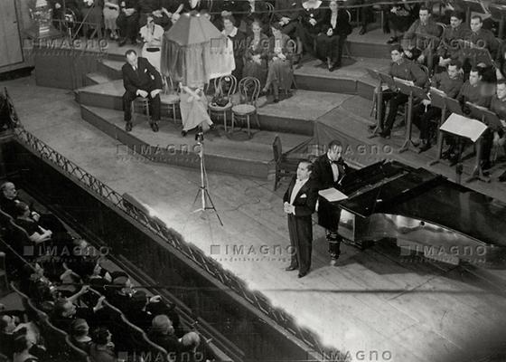 Joseph Schmidt beim Silvesterkonzert der Vaterländischen Front