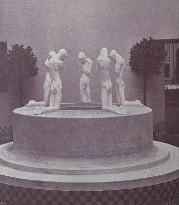 Brunnen mit fünf knienden Knabenfiguren, © IMAGNO/Austrian Archives