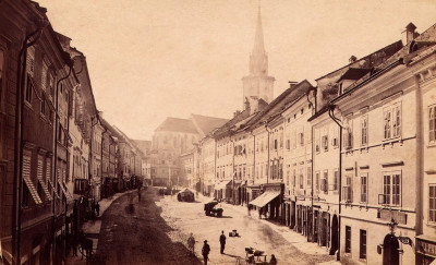 Strasse in Villach in Kärnten, © IMAGNO/Austrian Archives