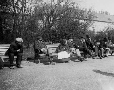 Parkbank im Volksgarten, © IMAGNO/Archiv Setzer-Tschiedel