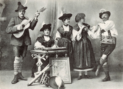 Tiroler Schuhplattelgesellschaft, © IMAGNO/Austrian Archives