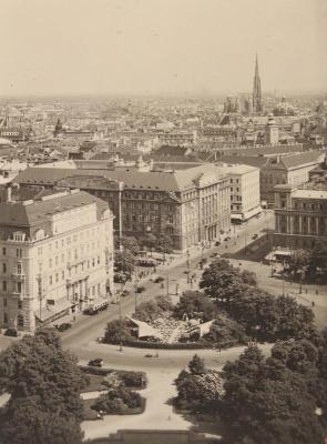 Blick von der Votivkirche, © IMAGNO/Sammlung Hubmann