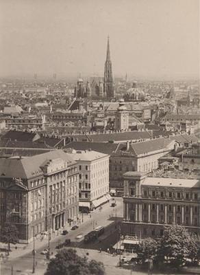 Blick von der Votivkirche, © IMAGNO/Austrian Archives