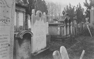 Jüdischer Friedhof Währing, © IMAGNO/Sammlung Hubmann