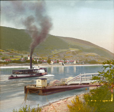 Blick auf Aggsbach Dorf am südlichen Donauufer, © IMAGNO/Öst. Volkshochschularchiv