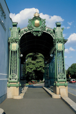 Stadtbahnstation von Otto Wagner, © IMAGNO/Dagmar Landova