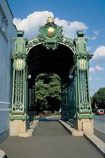 Stadtbahnstation von Otto Wagner