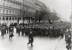 Demonstration in Wien 1905