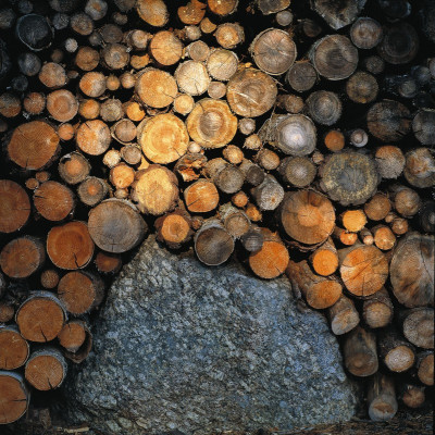 Holz und Steine, © IMAGNO/Gerhard Trumler