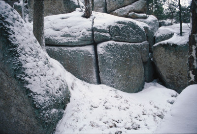 Verschneiter 'Kreuzfels' in Fraberg, © IMAGNO/Gerhard Trumler