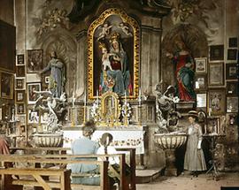 Altar in der Heiligen Brunnkapelle