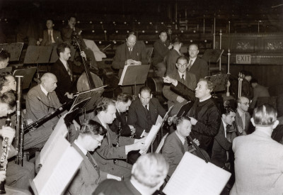 Die Wiener Philharmoniker bei Proben, © IMAGNO/Austrian Archives