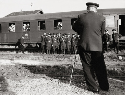 Abzug der russischen Besatzungssoldaten, © IMAGNO/ÖNB/Harry Weber