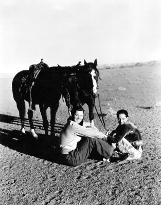 Filmstars Johnny Weissmüller und Dupe Velez, © IMAGNO/Austrian Archives