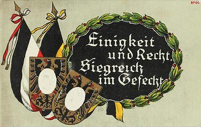 Einigkeit und Recht - siegreich im Gefecht, © IMAGNO/Archiv Jontes