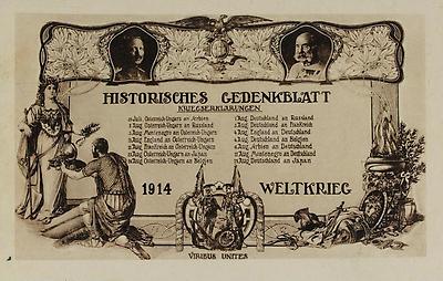 Historisches Gedenkblatt, © IMAGNO/Archiv Jontes