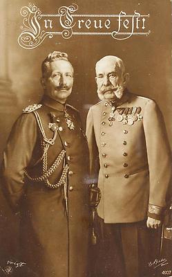 Kaiser Wilhelm II und Kaiser Franz Josef I, © IMAGNO/Archiv Jontes