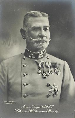 Portrait General Liborius Ritter von Frank, © IMAGNO/Archiv Jontes