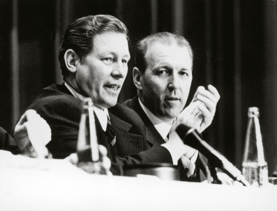 Josef Krainer und Erwin Wenzl, © IMAGNO/Nora Schuster