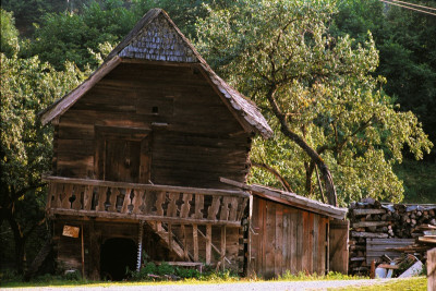 Getreidespeicher in Imlau bei Werfen, © IMAGNO/Franz Hubmann