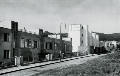 Vier Reihenhäuser der Werkbundsiedlung, © IMAGNO/Christian Brandstätter Verlag