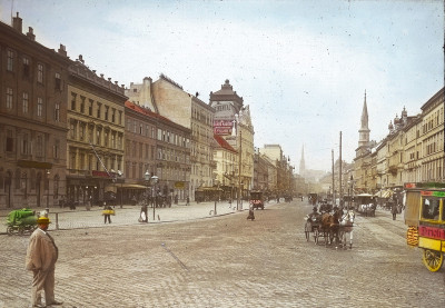 Die Praterstraße, © IMAGNO/Öst. Volkshochschularchiv