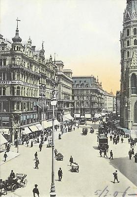 Blick vom Stephansplatz, © IMAGNO/Austrian Archives