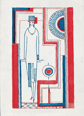 Einladung für eine Modenschau der Wiener Werkstätte, © IMAGNO/Austrian Archives