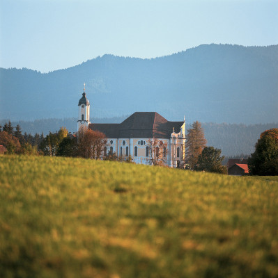 Wallfahrtskirche, Wies in Oberbayern, © IMAGNO/Gerhard Trumler