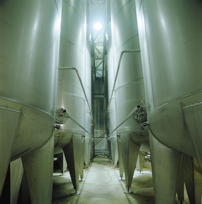Tanks in einer Brauerei, © IMAGNO/Gerhard Trumler