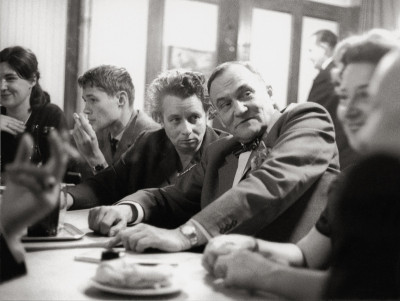 Schriftstellertreff im Cafe Hawelka, © IMAGNO/Franz Hubmann