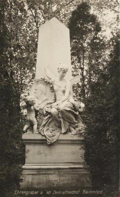 Grab von Eduard von Bauernfeld, © IMAGNO/Sammlung Hubmann