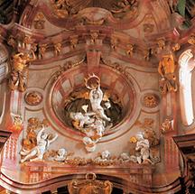 Engelfiguren in der Klosterkirche