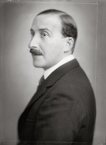 Der österreichische Schriftsteller Stefan Zweig