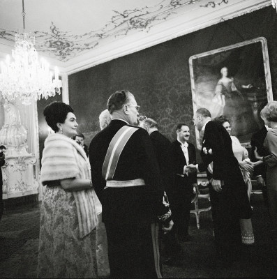 Staatspräsident Tito und seine Ehegattin, © IMAGNO/Barbara Pflaum