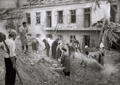 Wiederaufbau nach 1945, © IMAGNO/Austrian Archives
