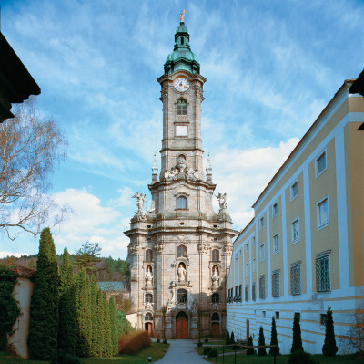 Barocke Turmfassade, © IMAGNO/Gerhard Trumler