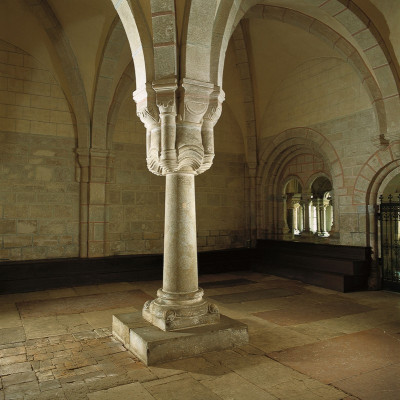 Gotischer Pfeiler im Kapitelsaal von Stift Zwettl, © IMAGNO/Gerhard Trumler