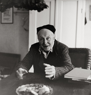 Alfred Kubin in seinem Haus in Zwickledt, © IMAGNO/Franz Hubmann