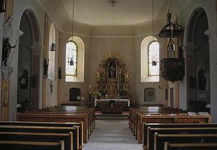 Pfarrkirche zum heiligen Nikolaus - Altarraum