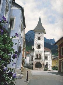 ehemaliges Rathaus, hier waren der Pranger und der Gemeindekotter untergebracht