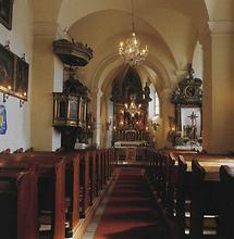 Pfarrkirche von Proleb - Innenansicht